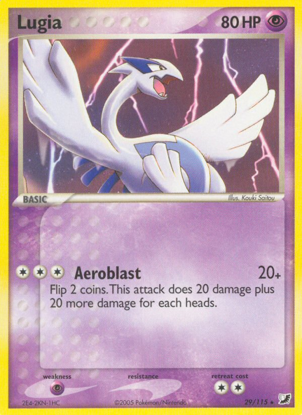 Lugia (29/115) [EX: Unseen Forces] | Card Citadel