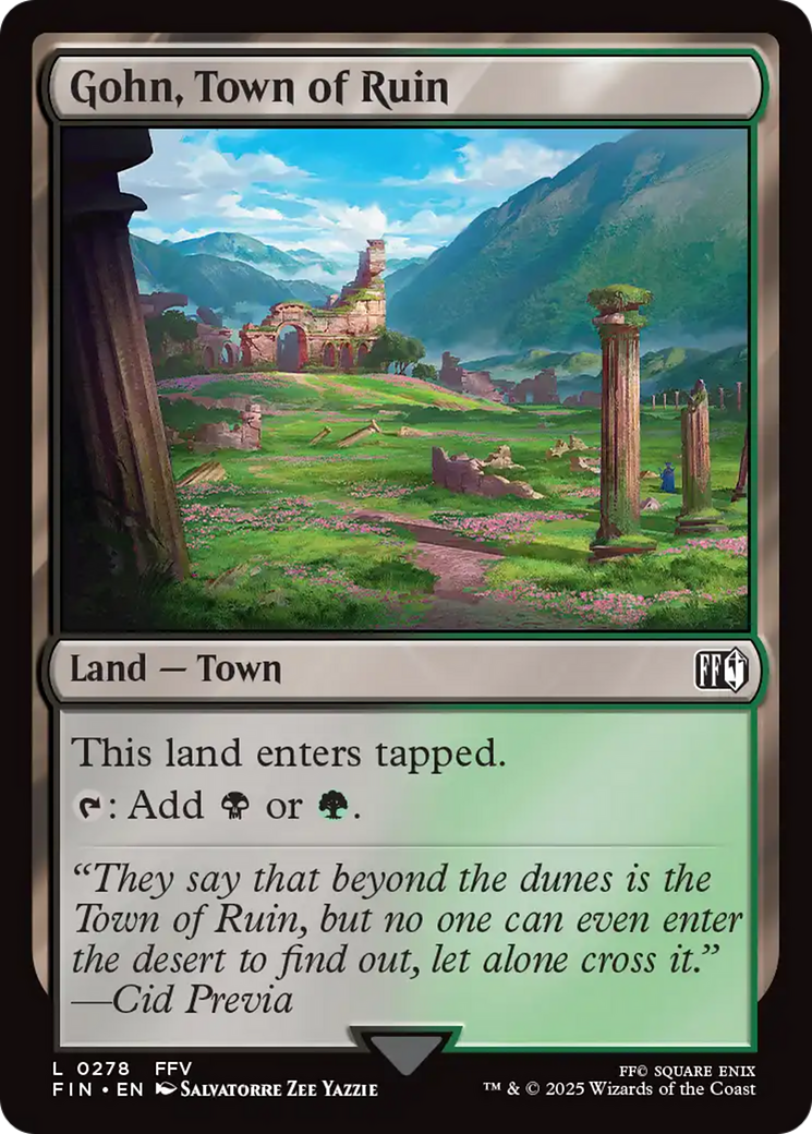 Gohn, Town of Ruin [FINAL FANTASY] | Card Citadel