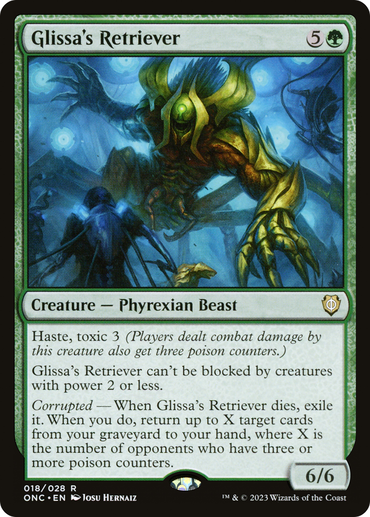 Glissa's Retriever [Phyrexia: All Will Be One Commander] | Card Citadel