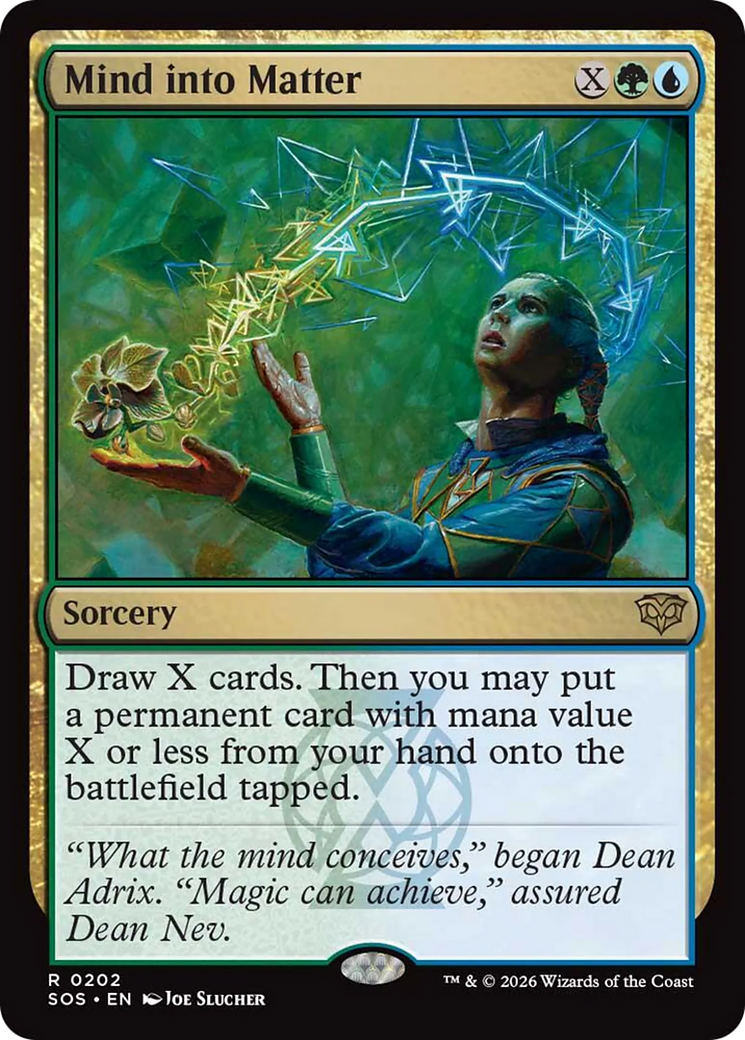Mind into Matter [Secrets of Strixhaven] | Card Citadel
