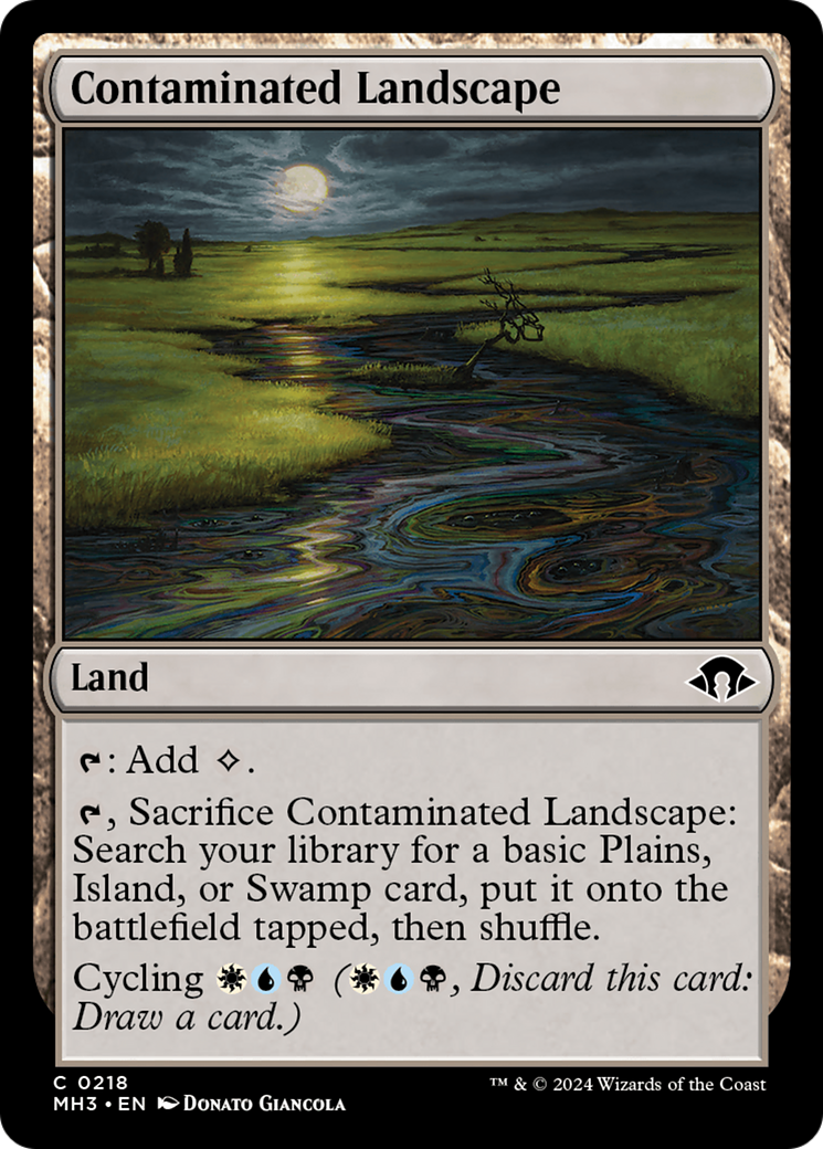 Contaminated Landscape [Modern Horizons 3] | Card Citadel