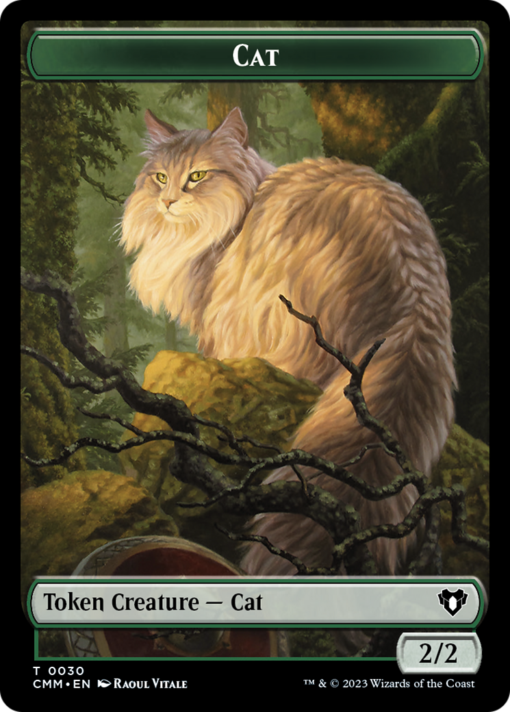 Cat Token (30) [Commander Masters Tokens] | Card Citadel