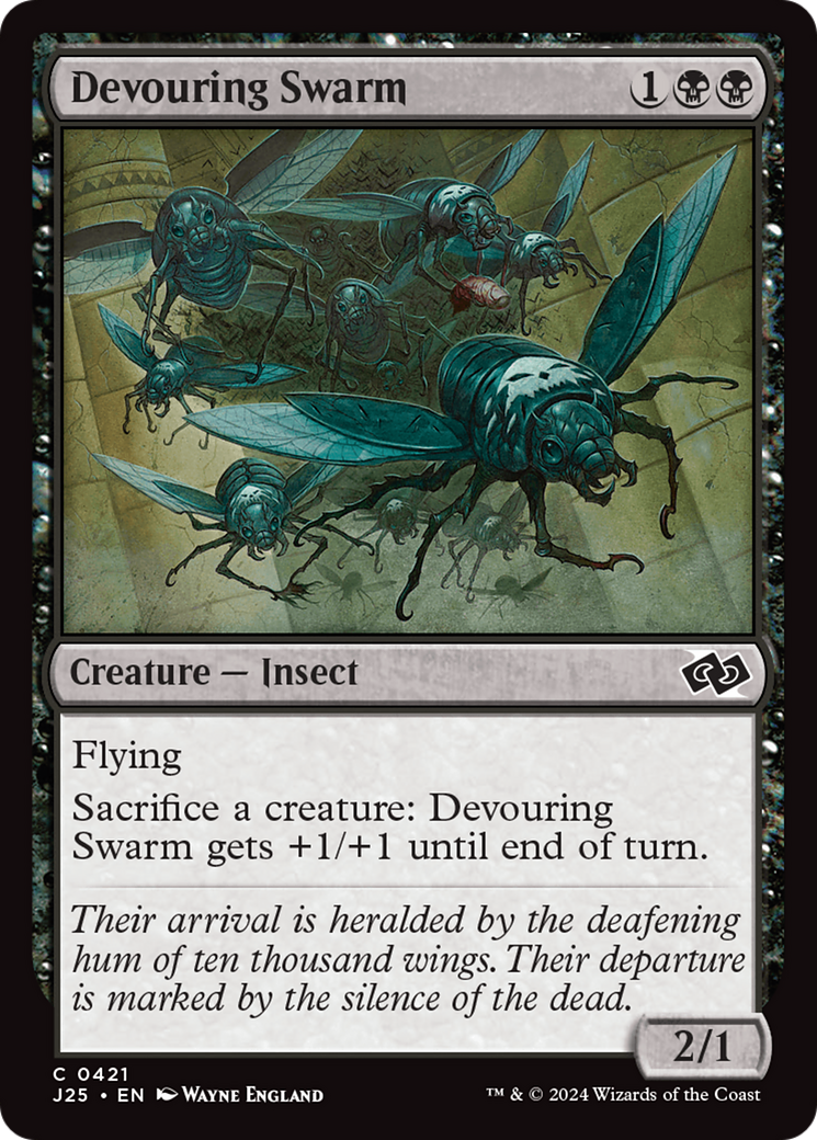 Devouring Swarm [Foundations Jumpstart] | Card Citadel