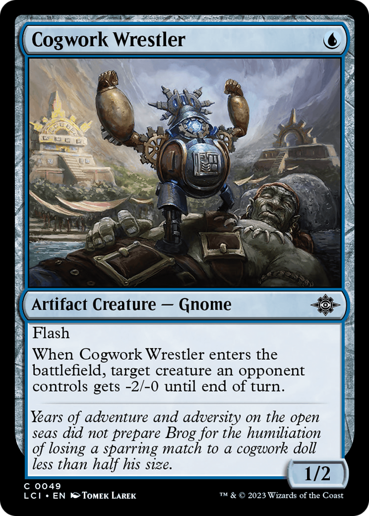 Cogwork Wrestler [The Lost Caverns of Ixalan] | Card Citadel