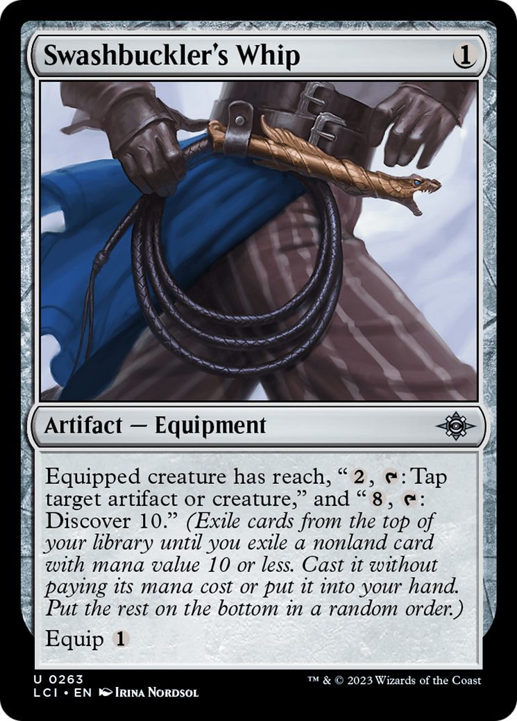 Swashbuckler's Whip [The Lost Caverns of Ixalan] | Card Citadel