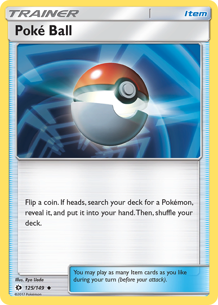 Poke Ball (125/149) [Sun & Moon: Base Set] | Card Citadel