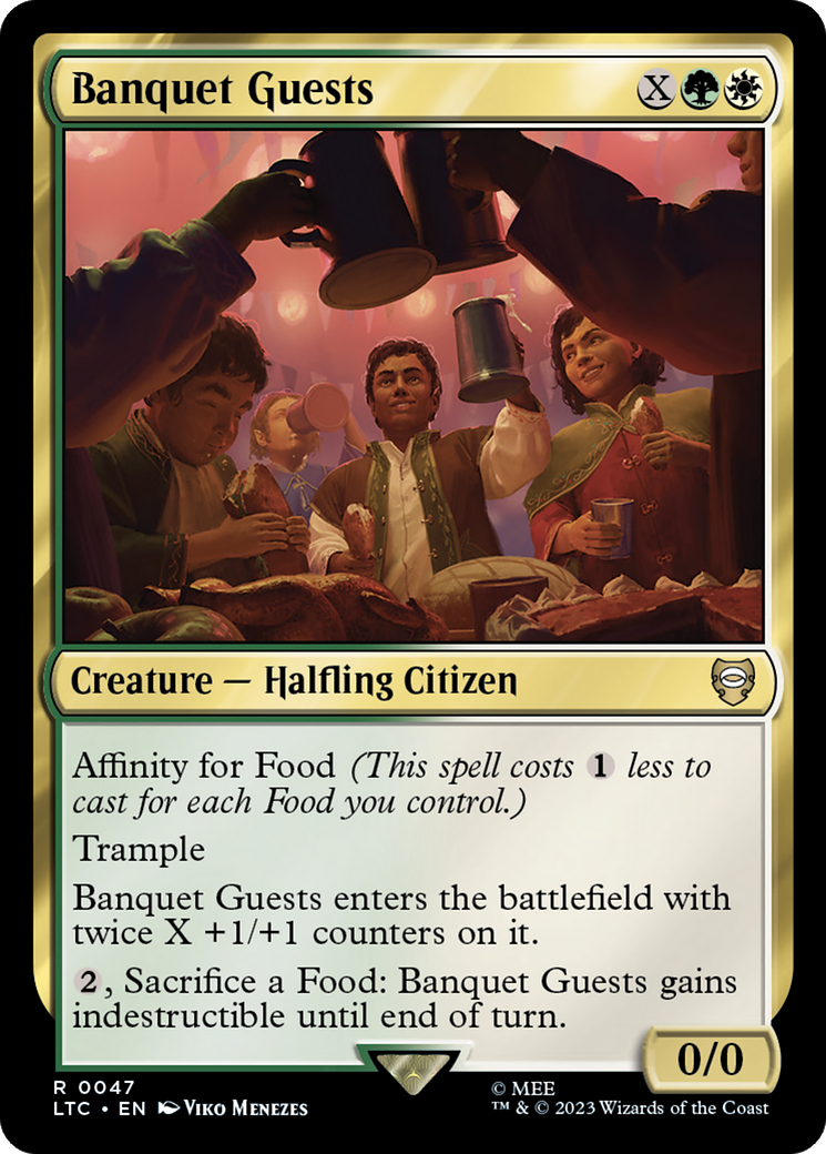 Banquet Guests [The Lord of the Rings: Tales of Middle-Earth Commander] | Card Citadel