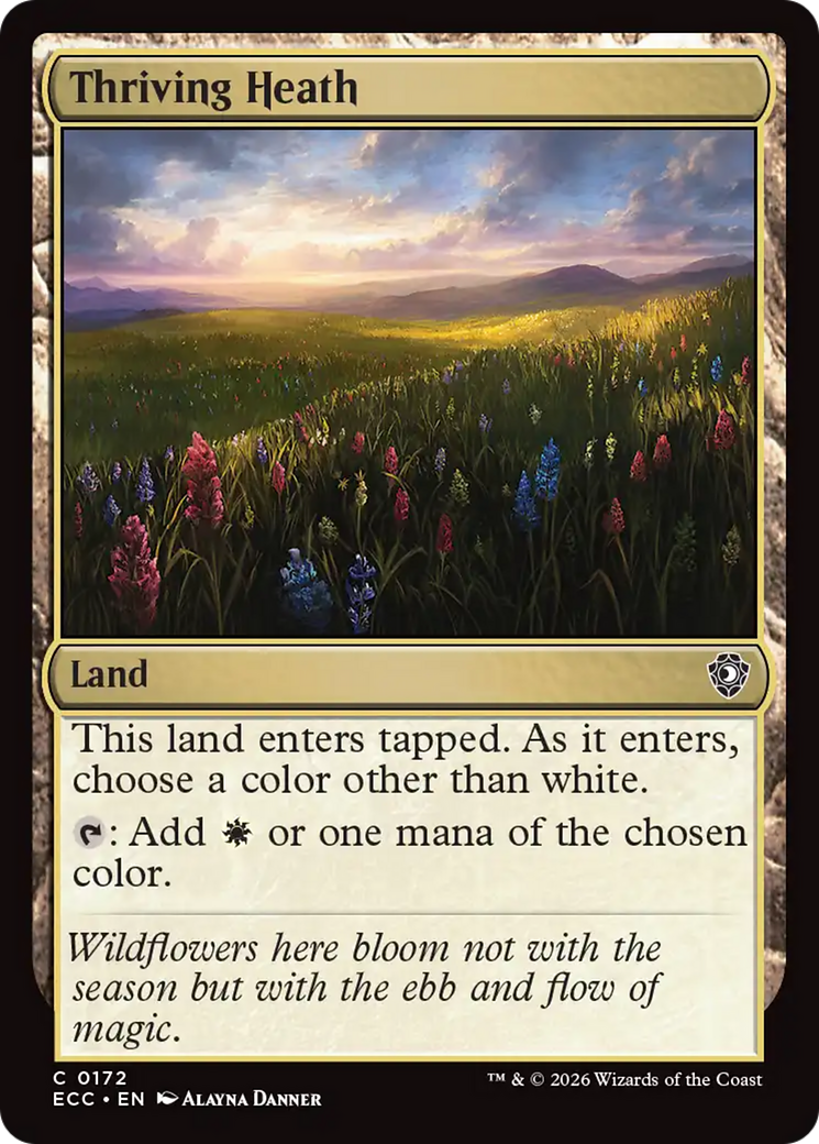 Thriving Heath [Lorwyn Eclipsed Commander] | Card Citadel