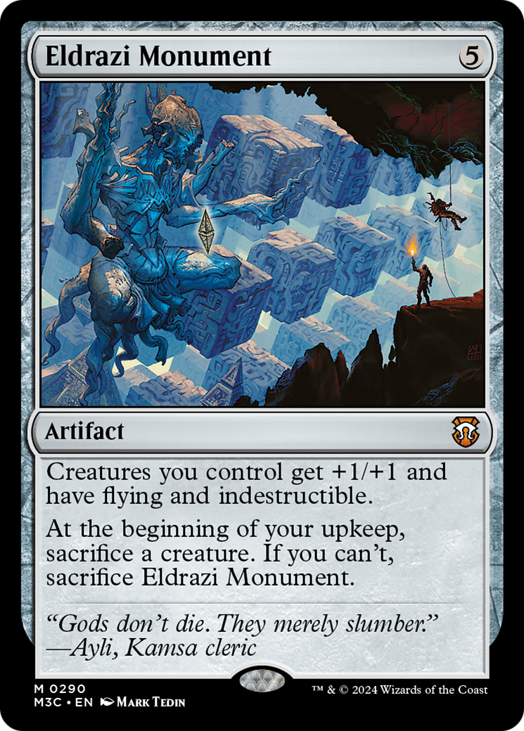 Eldrazi Monument (Ripple Foil) [Modern Horizons 3 Commander] | Card Citadel