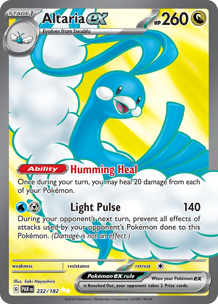 Altaria ex (232/182) [Scarlet & Violet: Paradox Rift] | Card Citadel