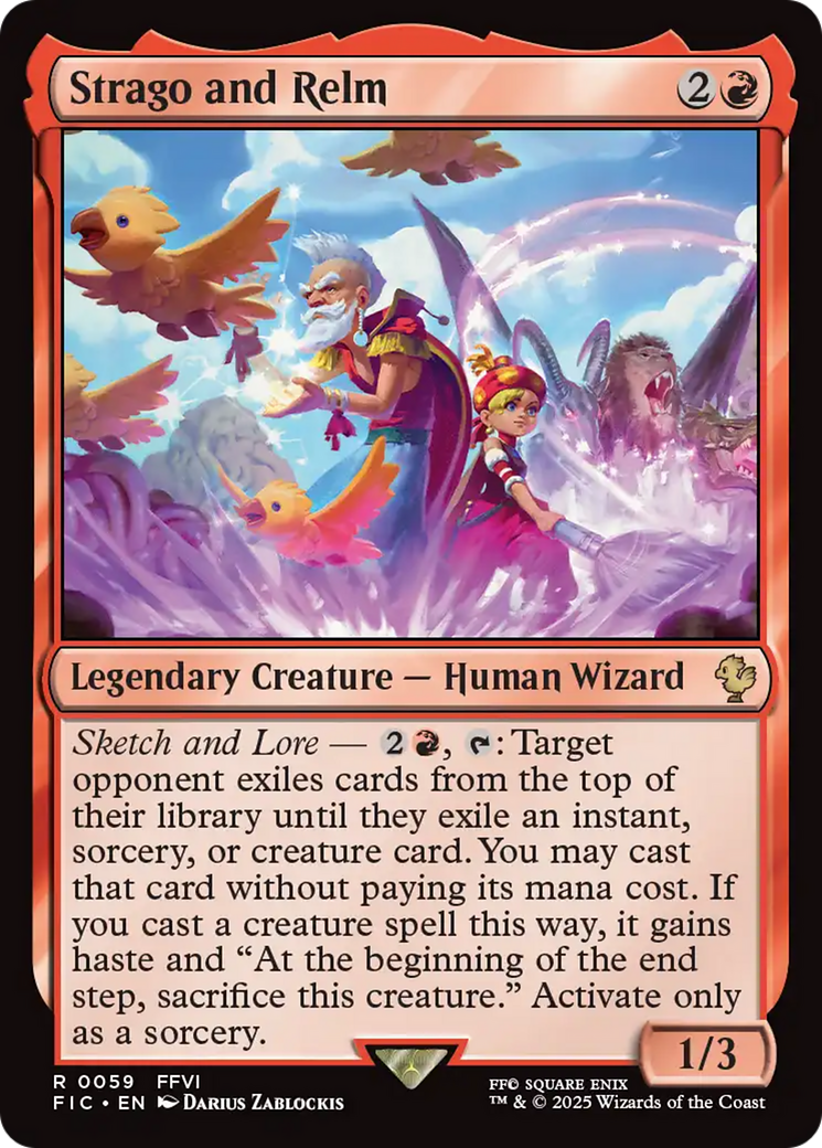 Strago and Relm [FINAL FANTASY Commander] | Card Citadel