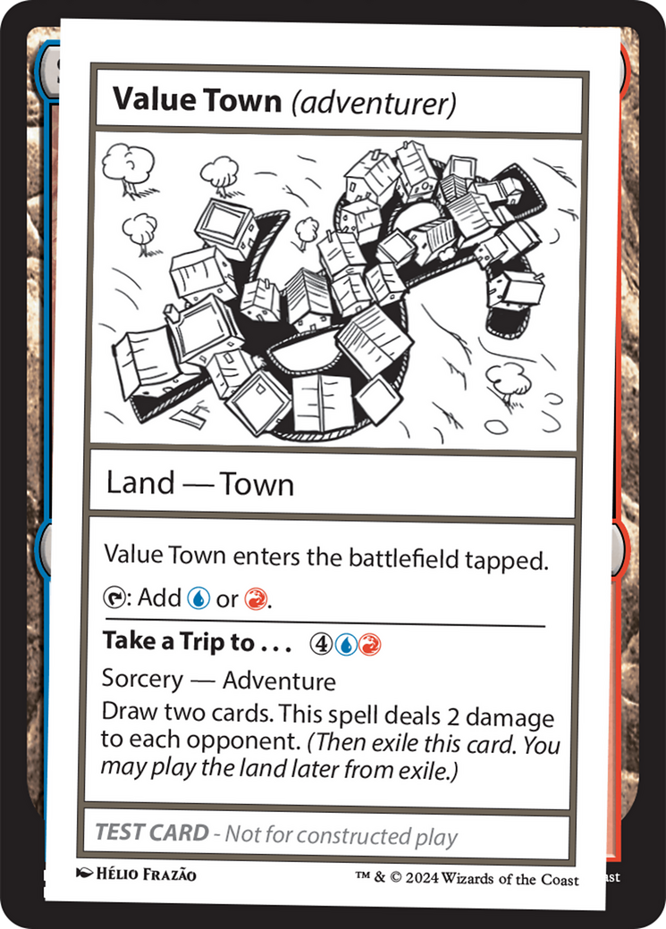 Value Town (adventurer) [Mystery Booster 2 Playtest Cards] | Card Citadel