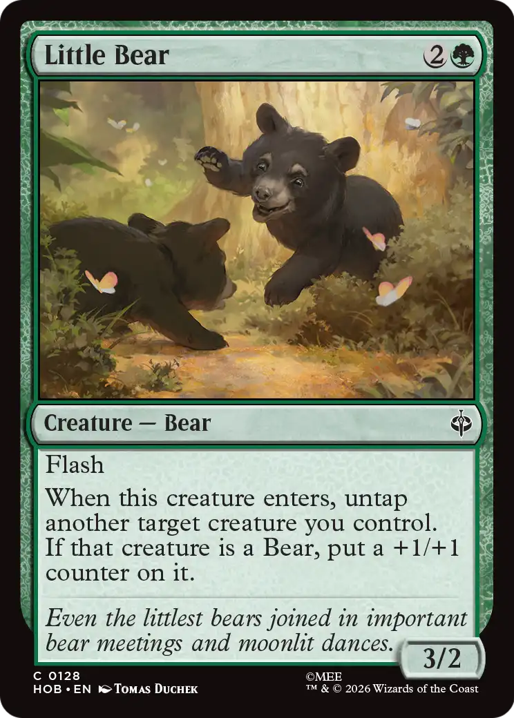 Little Bear [The Hobbit] | Card Citadel