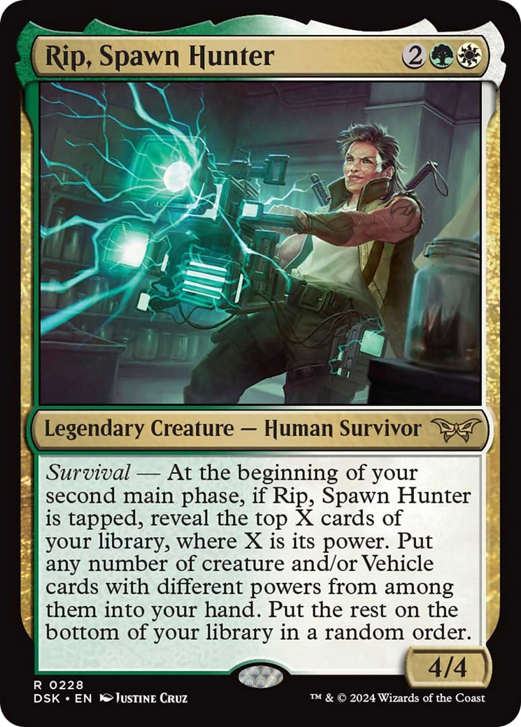 Rip, Spawn Hunter [Duskmourn: House of Horror] | Card Citadel