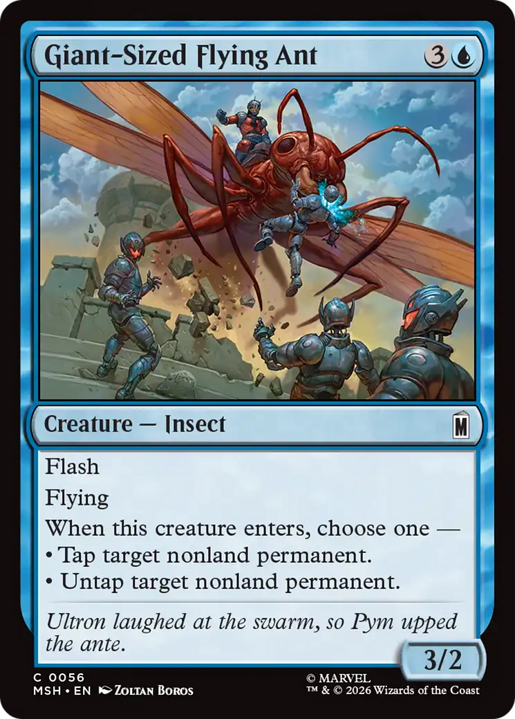 Giant-Sized Flying Ant [Marvel Super Heroes] | Card Citadel