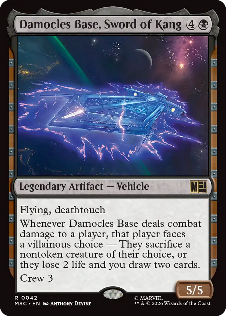 Damocles Base, Sword of Kang [Marvel Super Heroes Commander] | Card Citadel
