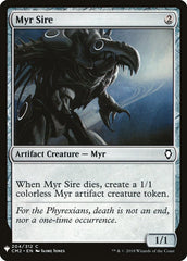 Myr Sire [Mystery Booster] | Card Citadel