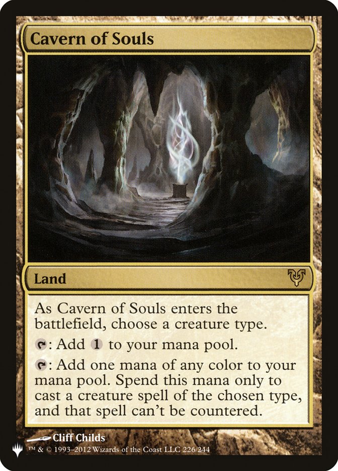 Cavern of Souls [The List] | Card Citadel