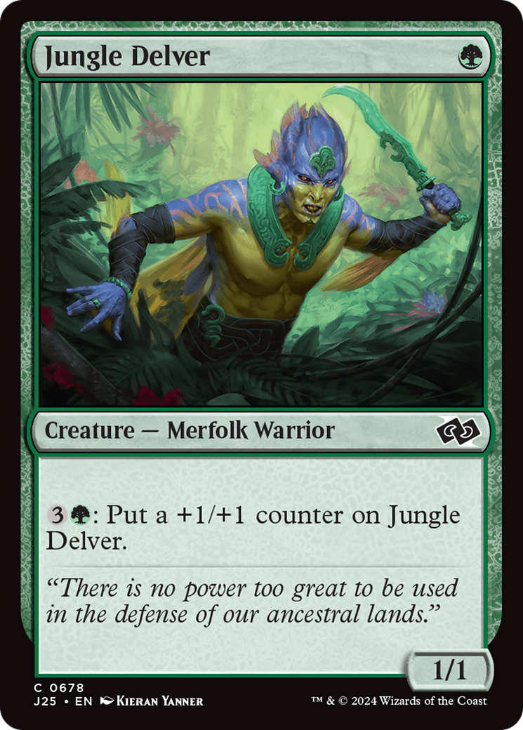 Jungle Delver [Foundations Jumpstart] | Card Citadel