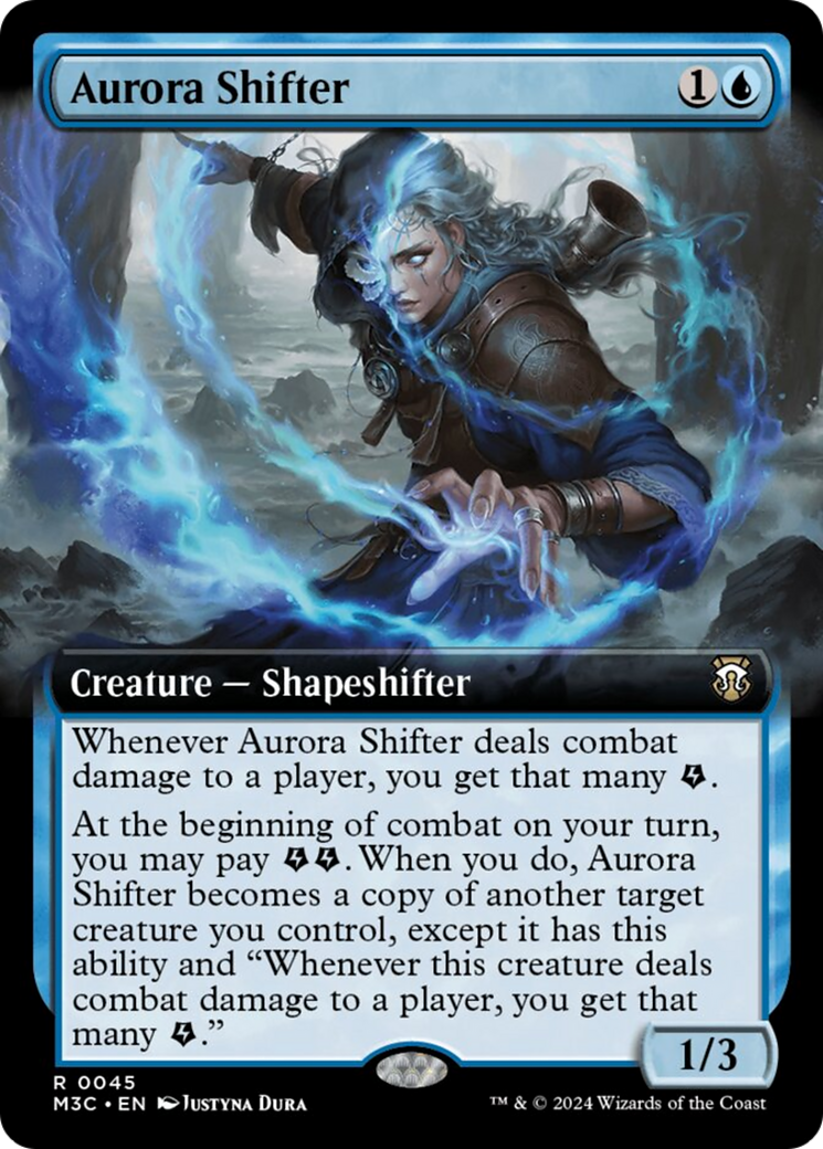 Aurora Shifter (Extended Art) [Modern Horizons 3 Commander] | Card Citadel