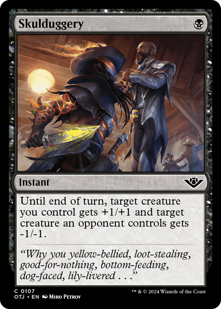 Skulduggery [Outlaws of Thunder Junction] | Card Citadel