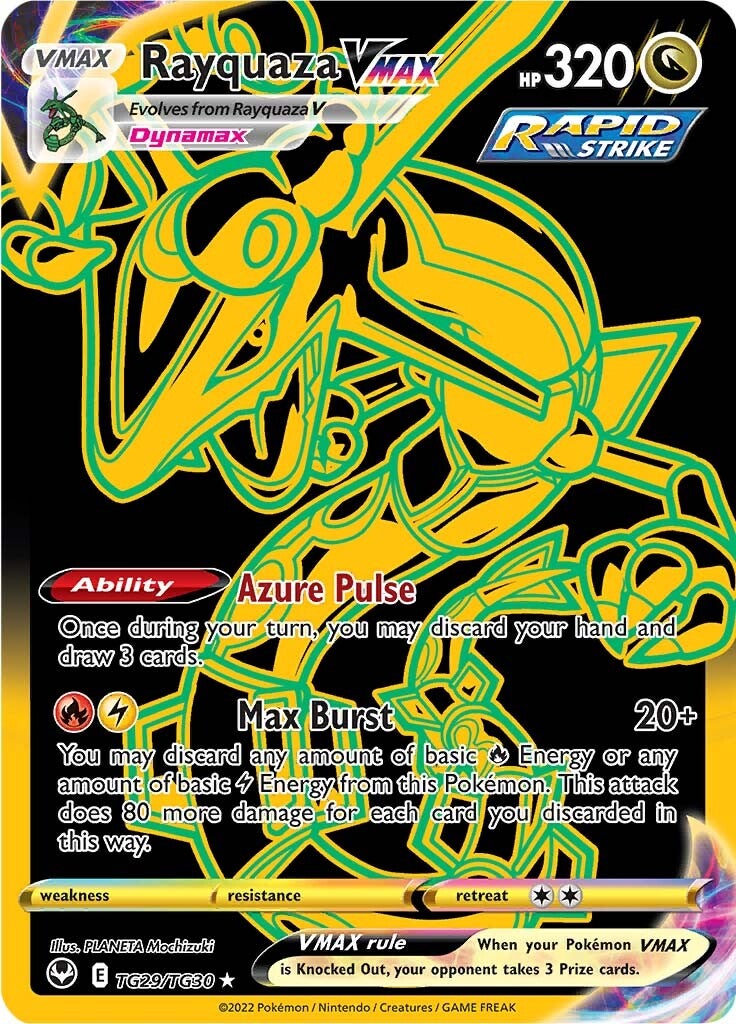 Rayquaza VMAX (TG29/TG30) [Sword & Shield: Silver Tempest] | Card Citadel