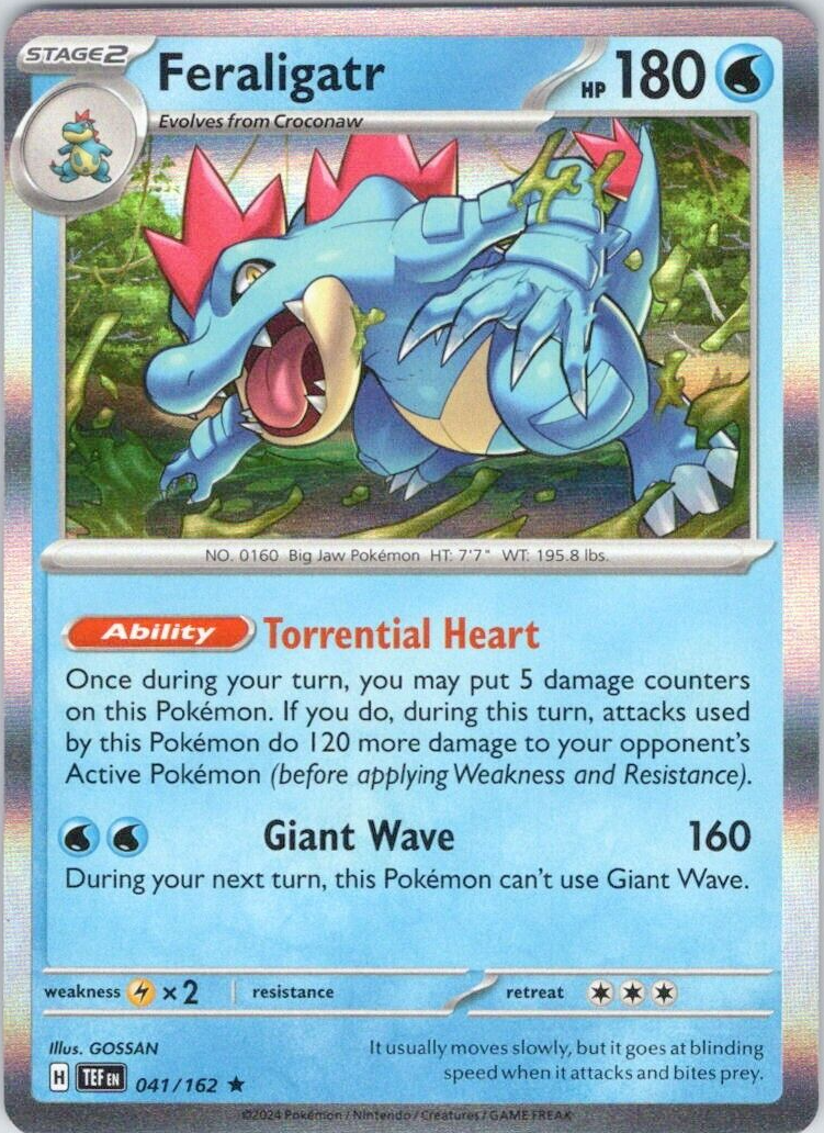 Feraligatr (041/162) [Scarlet & Violet: Temporal Forces] | Card Citadel