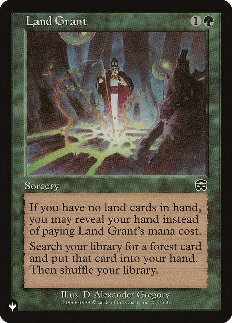 Land Grant [The List Reprints] | Card Citadel