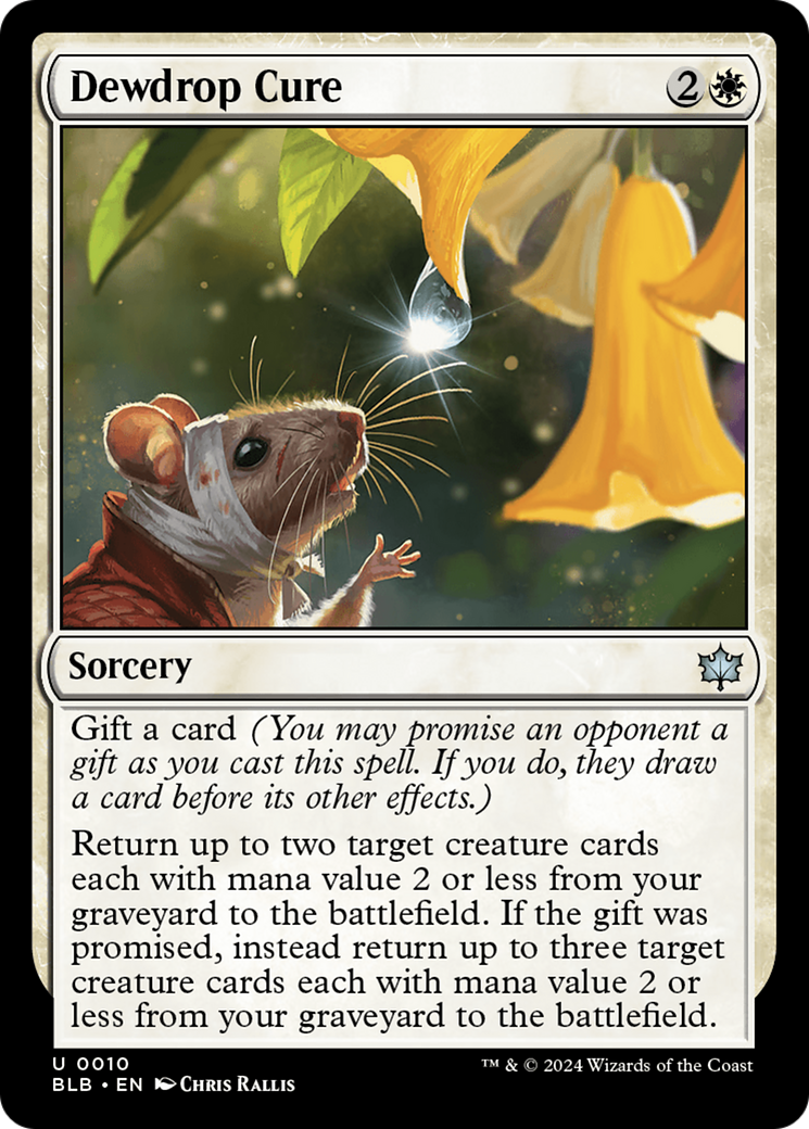 Dewdrop Cure [Bloomburrow] | Card Citadel