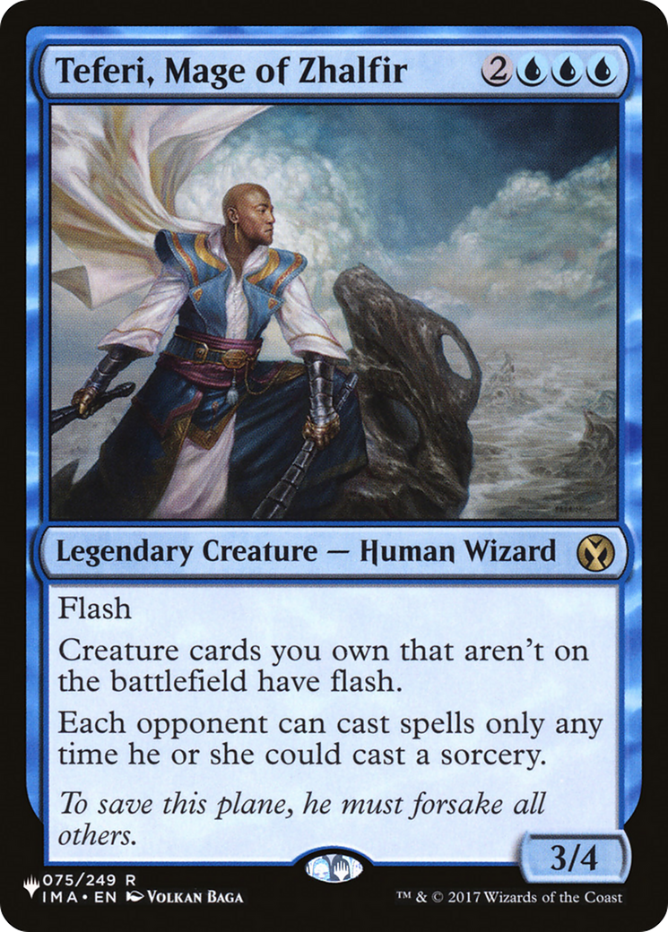 Teferi, Mage of Zhalfir [The List Reprints] | Card Citadel