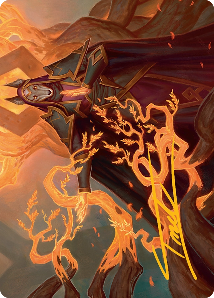 Abzan Devotee Art Card (10/54) [Tarkir: Dragonstorm Art Series] | Card Citadel