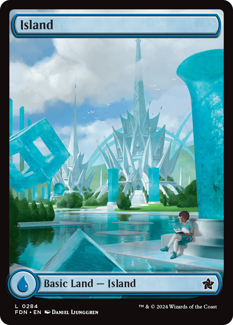 Island (0284) [Foundations] | Card Citadel