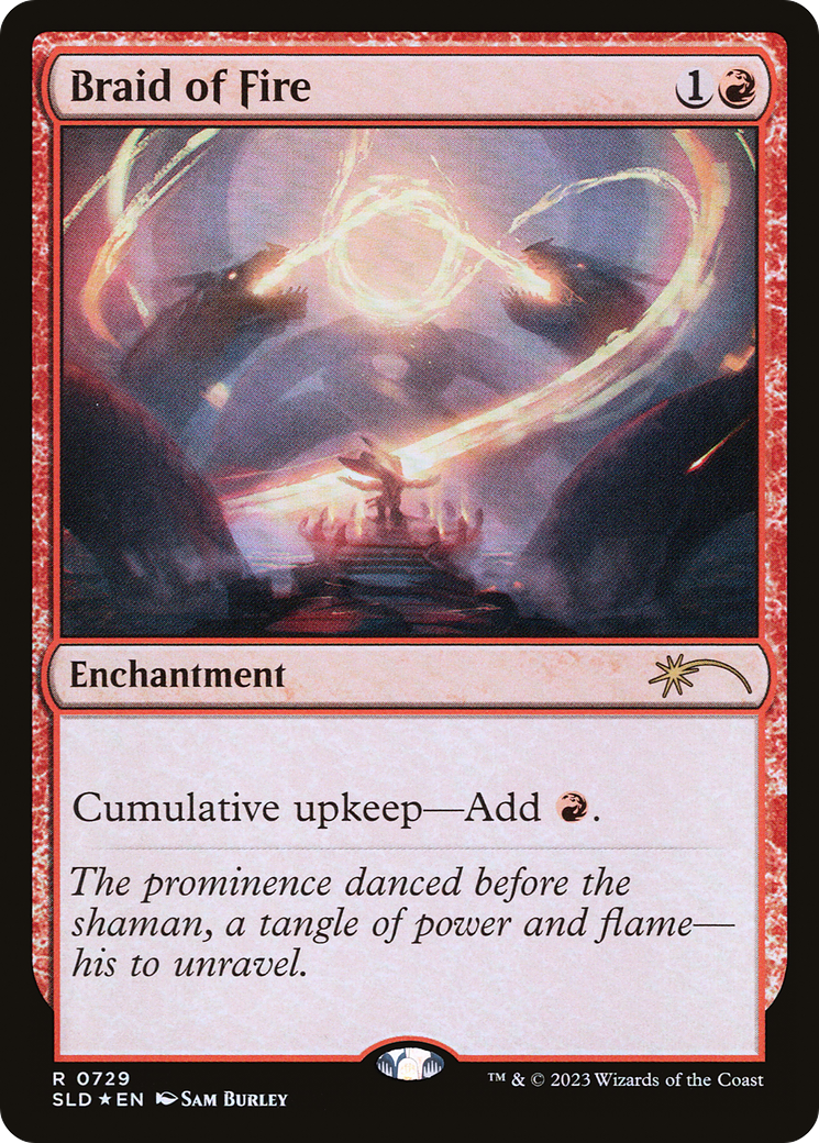 Braid of Fire (729) [Secret Lair Drop Promos] | Card Citadel