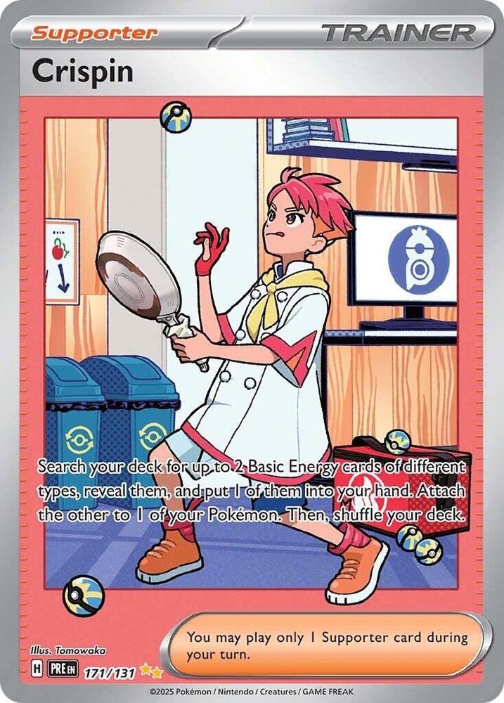 Crispin (171/131) [Scarlet & Violet: Prismatic Evolutions] | Card Citadel