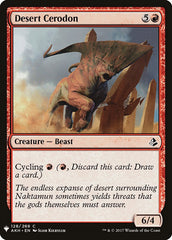 Desert Cerodon [Mystery Booster] | Card Citadel