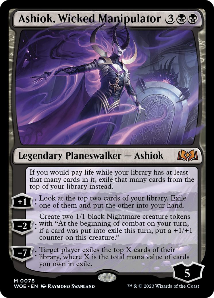 Ashiok, Wicked Manipulator [Wilds of Eldraine] | Card Citadel