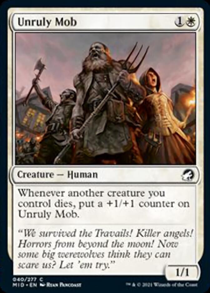 Unruly Mob [Innistrad: Midnight Hunt] | Card Citadel