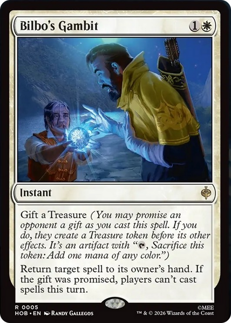 Bilbo's Gambit [The Hobbit] | Card Citadel