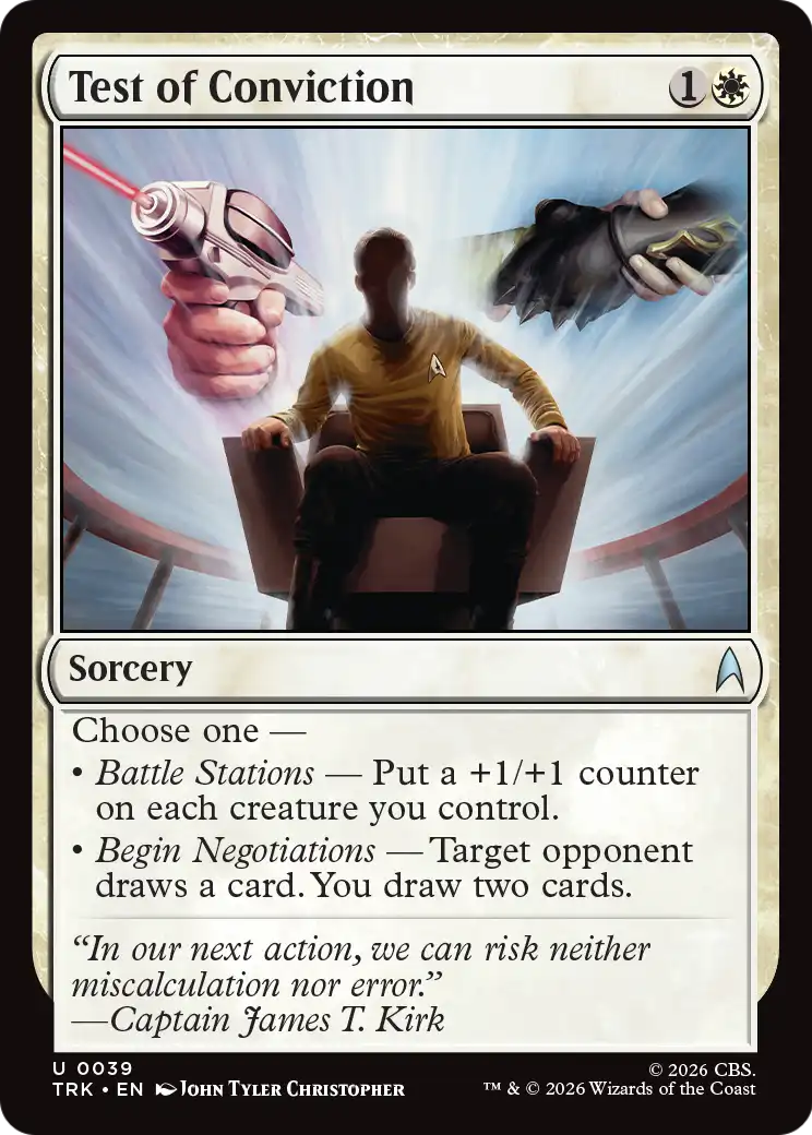 Test of Conviction [Star Trek] | Card Citadel