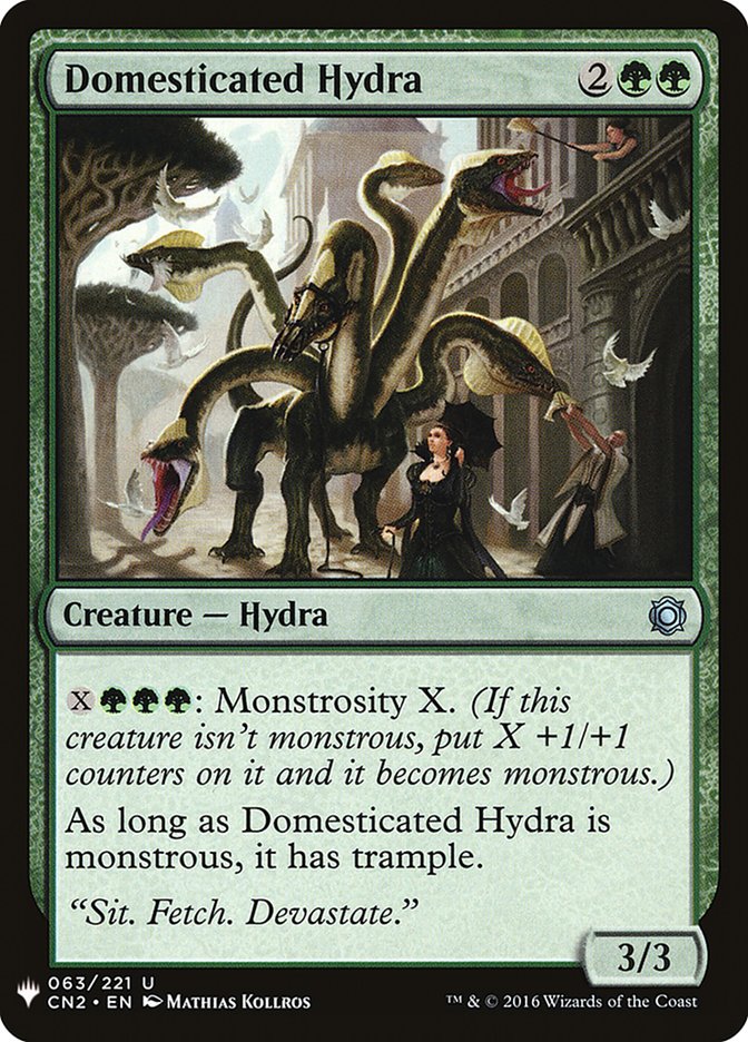 Domesticated Hydra [Mystery Booster] | Card Citadel