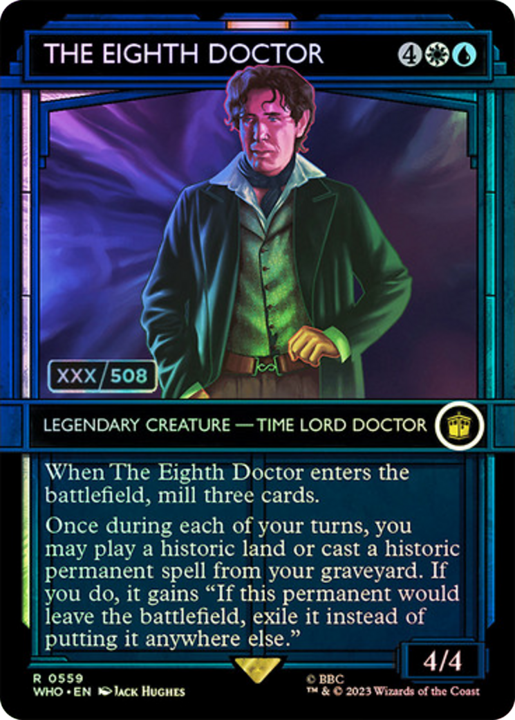 The Eighth Doctor (Serial Numbered) [Doctor Who] | Card Citadel