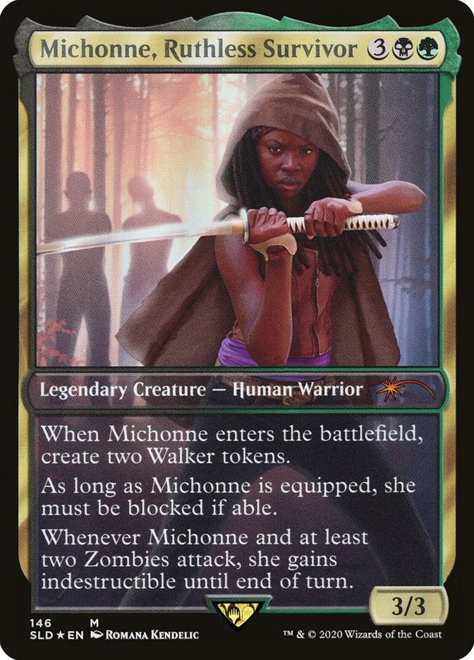 Michonne, Ruthless Survivor [Secret Lair Drop Series] | Card Citadel