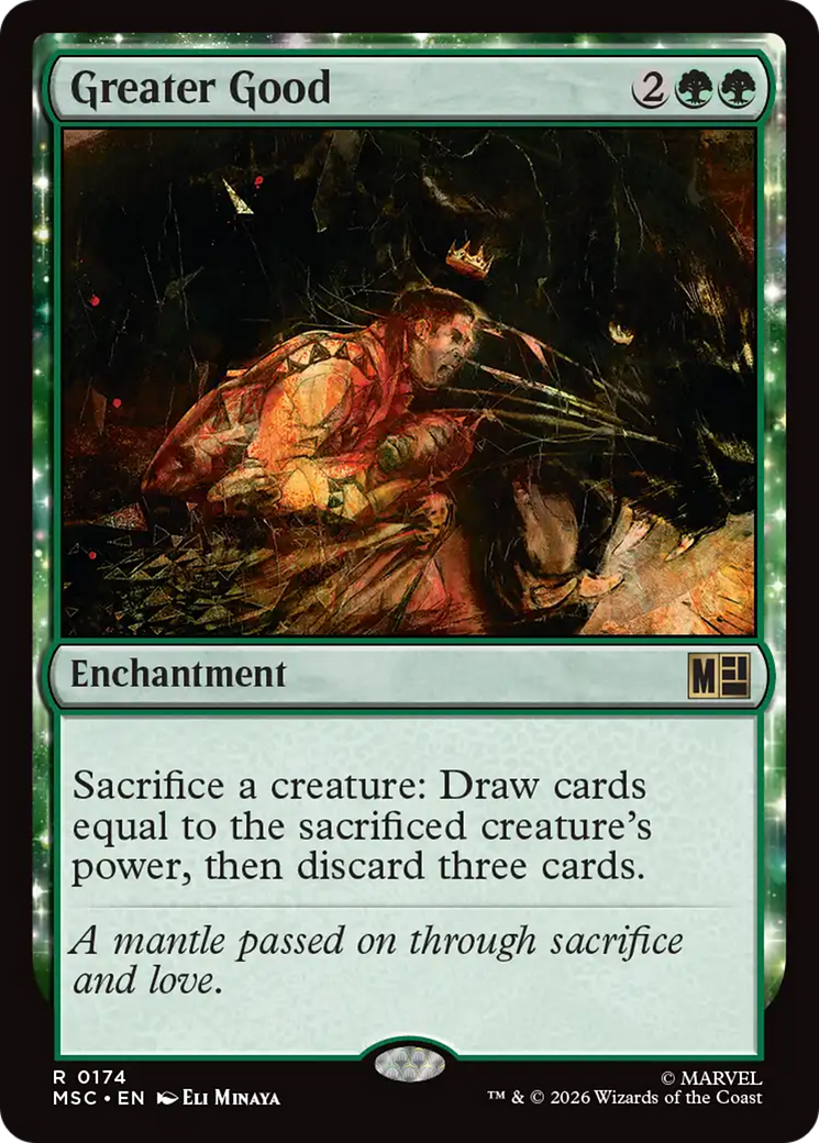 Greater Good [Marvel Super Heroes Commander] | Card Citadel