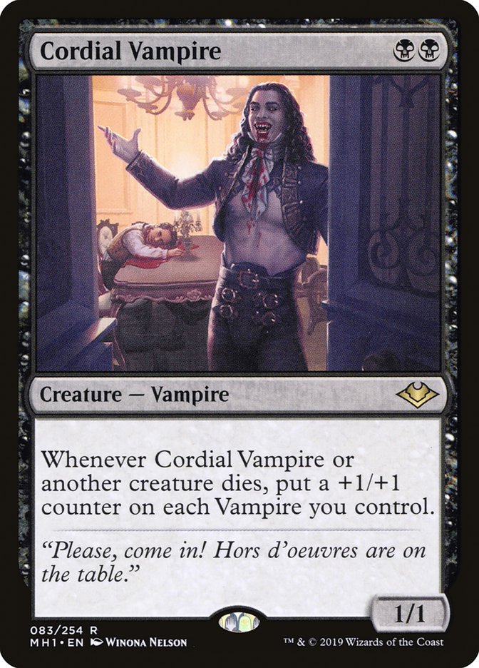 Cordial Vampire [Modern Horizons] | Card Citadel