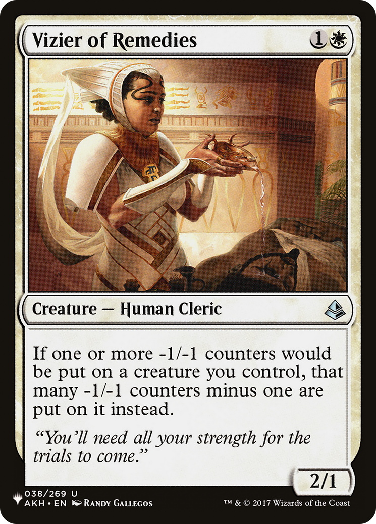 Vizier of Remedies [The List Reprints] | Card Citadel