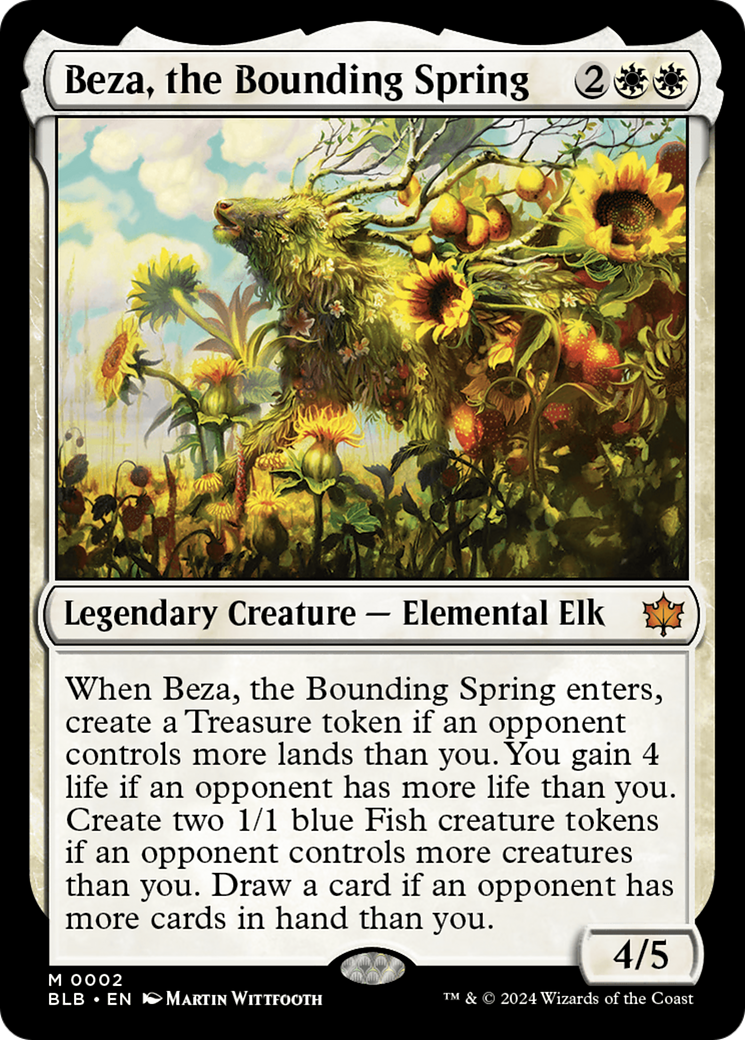 Beza, the Bounding Spring [Bloomburrow] | Card Citadel