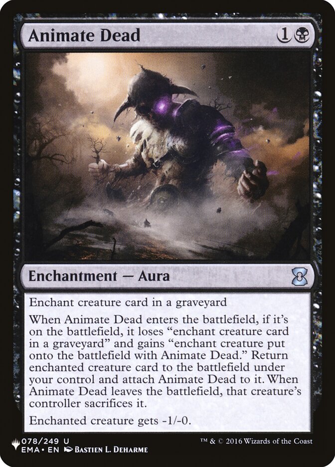 Animate Dead [The List] | Card Citadel