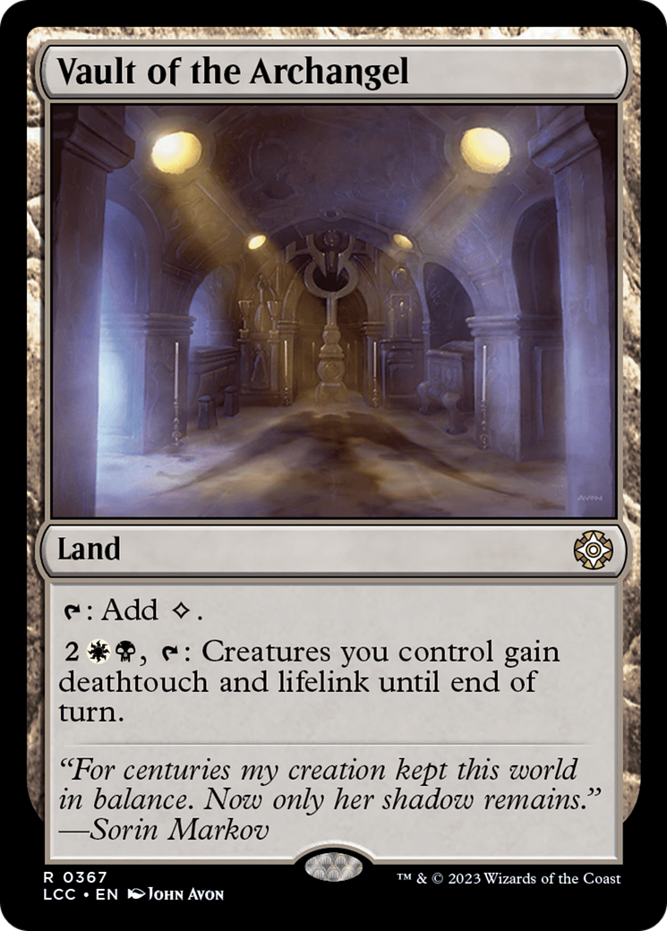 Vault of the Archangel [The Lost Caverns of Ixalan Commander] | Card Citadel