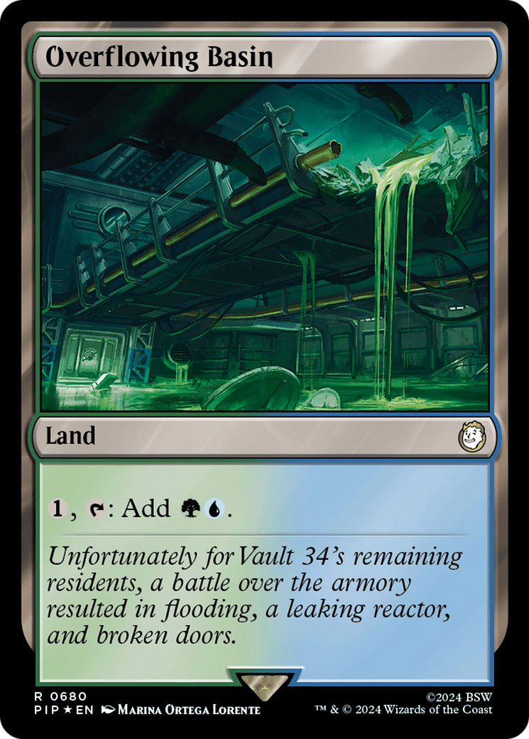 Overflowing Basin (Surge Foil) [Fallout] | Card Citadel