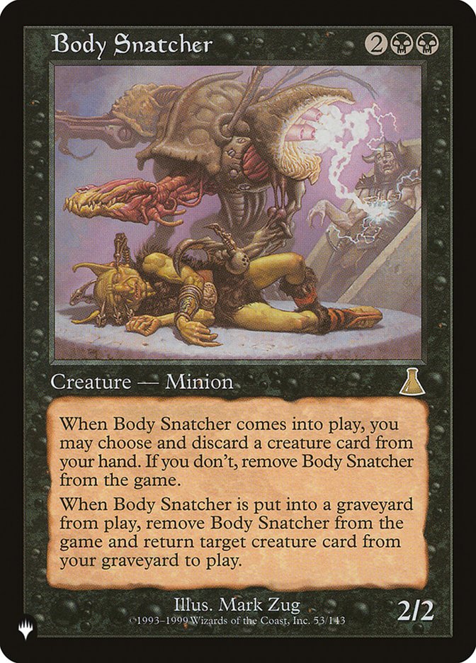 Body Snatcher [The List] | Card Citadel